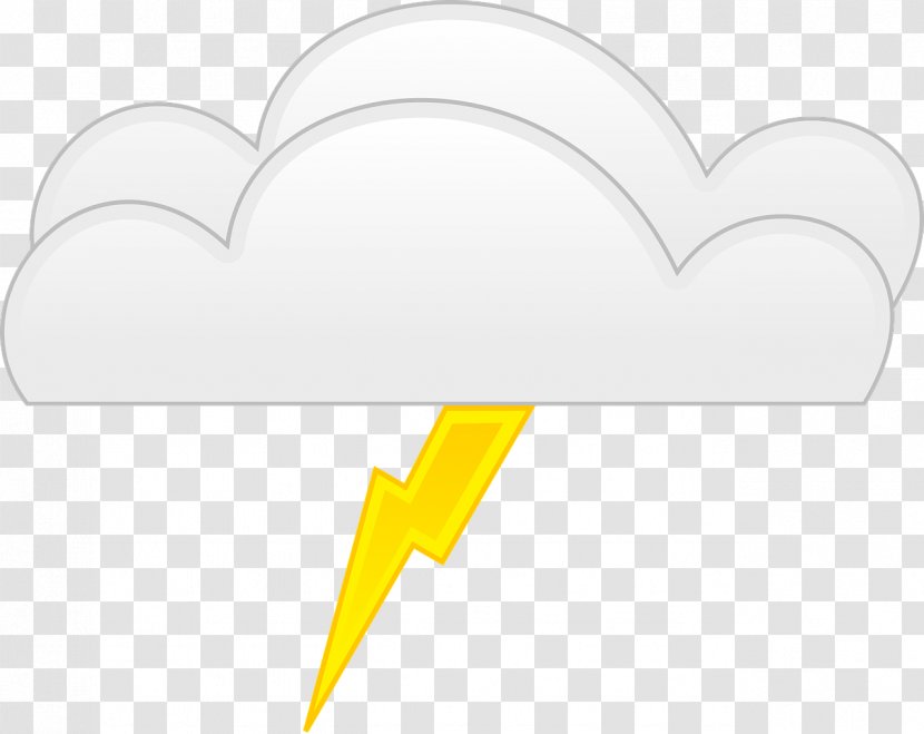 Thunderstorm Lightning Clip Art - Thunderbolt Transparent PNG