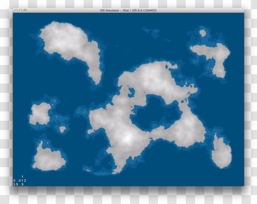 Perlin Noise Simplex Map - Twodimensional Space Transparent PNG