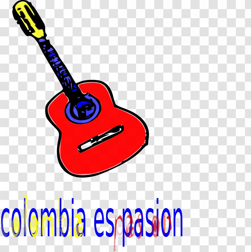 Clip Art Colombia String Instrument Accessory Product Logo - Artwork - Text Transparent PNG