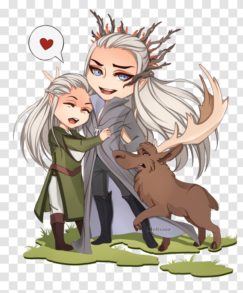 Legolas The Hobbit Middle-earth Deer - Flower Transparent PNG