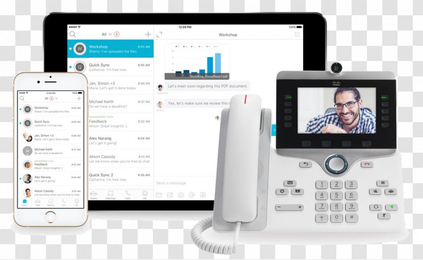 Cisco Webex Unified Communications Manager User - Mobile Phone - Cloud Computing Transparent PNG