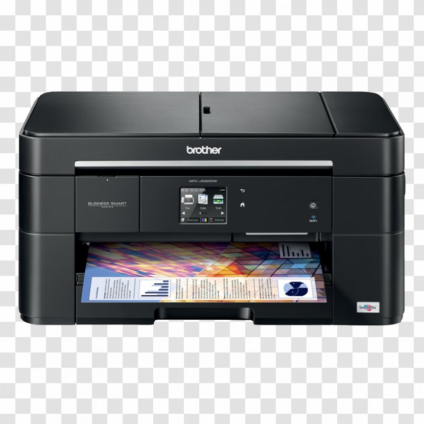 Brother Industries Inkjet Printing Multi-function Printer - Business Transparent PNG