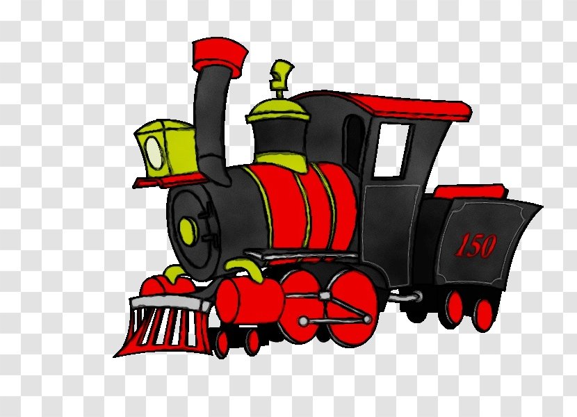 Thomas The Train Background - Steam Locomotive - Tractor Engine Transparent PNG