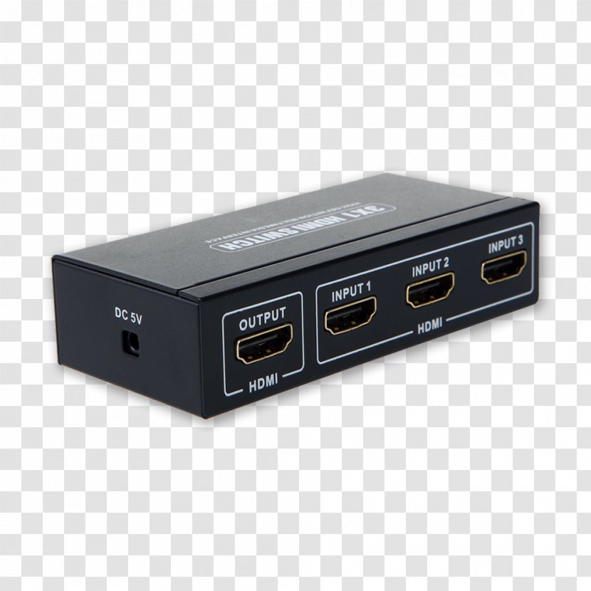 HDMI High-definition Television SCART 1080p Digital - Electrical Connector - Hdmi Switch Transparent PNG