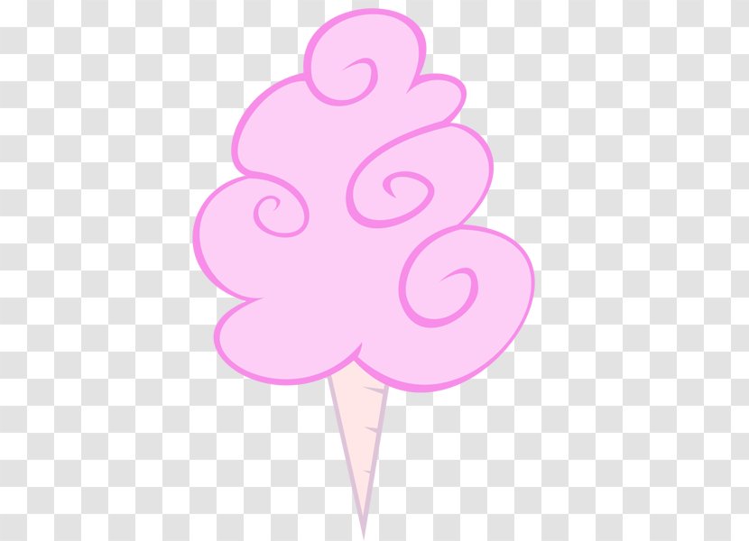 Cotton Candy Lollipop Clip Art - Food Transparent PNG