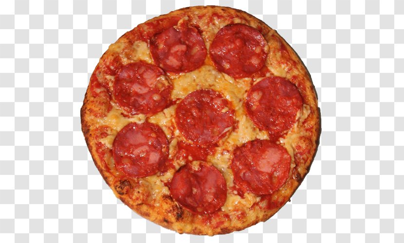 Sicilian Pizza Salami Soppressata California-style - Junk Food Transparent PNG