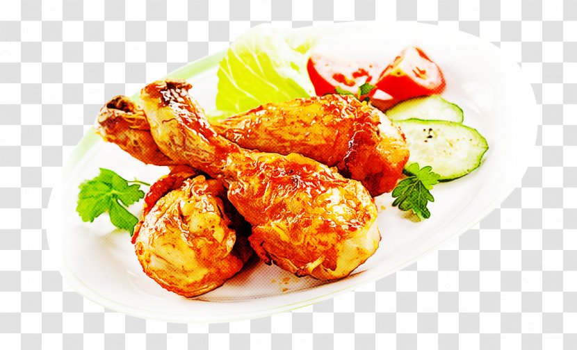Cuisine Food Dish Fried Ingredient - Chicken Meat Buffalo Wing Transparent PNG