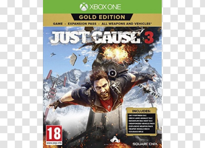 Just Cause 3 Video Game Xbox One Life Is Strange Beyond Good And Evil 2 Transparent PNG