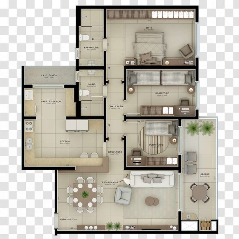 Floor Plan Property - Design Transparent PNG