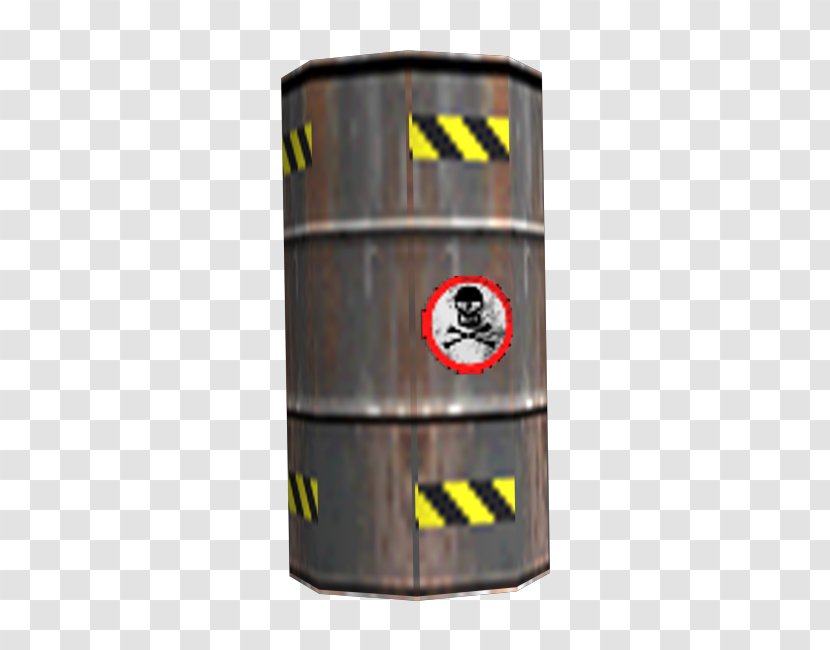 Cylinder Computer Hardware - Explosive Barrel Transparent PNG
