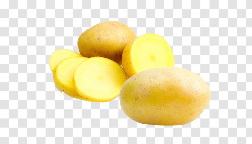 Yukon Gold Potato Lemon - Cut Potatoes Transparent PNG