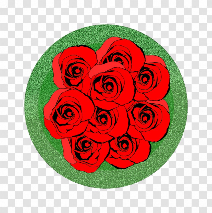 Garden Roses Cut Flowers Floral Design - Red - Rose Transparent PNG