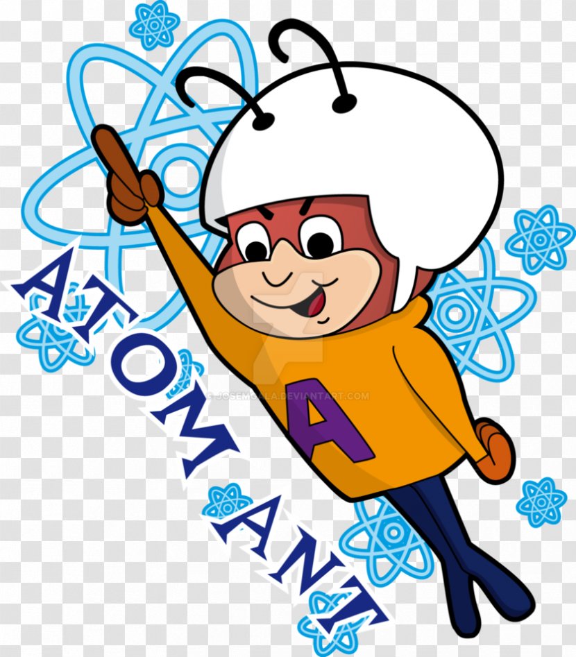 Atom Ant Squiddly Diddly Mighty Mouse Cartoon - Text Transparent PNG