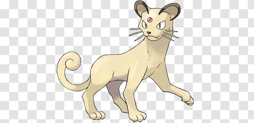 Pokémon Sun And Moon GO Pikachu Persian - Mammal Transparent PNG