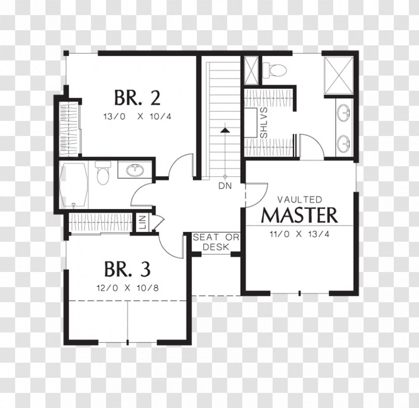 Floor Plan Design House - Schematic Transparent PNG