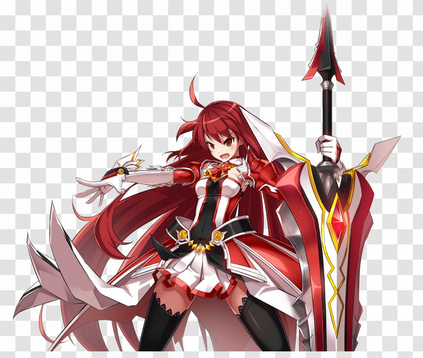 Elsword Closers Elesis Character Drawing - Tree - Silhouette Transparent PNG