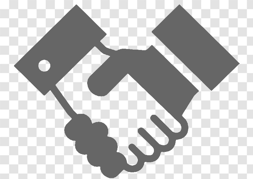 Negotiation Service Sales Partnership - White Handshake Icon Transparent PNG