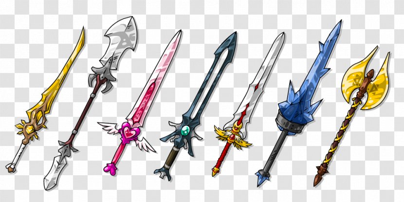 Sword Weapon Art Wikia - Ice Axe Transparent PNG