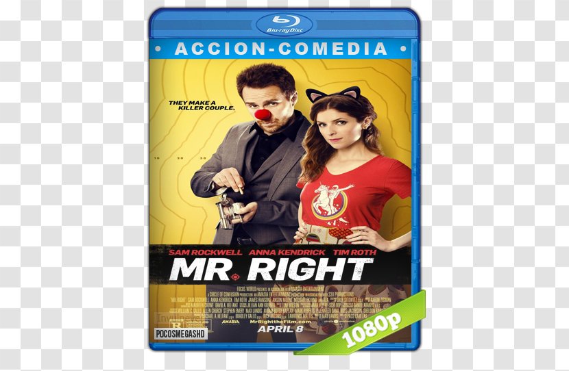 Romance Film Romantic Comedy Adventure - Poster - Mr Right Transparent PNG