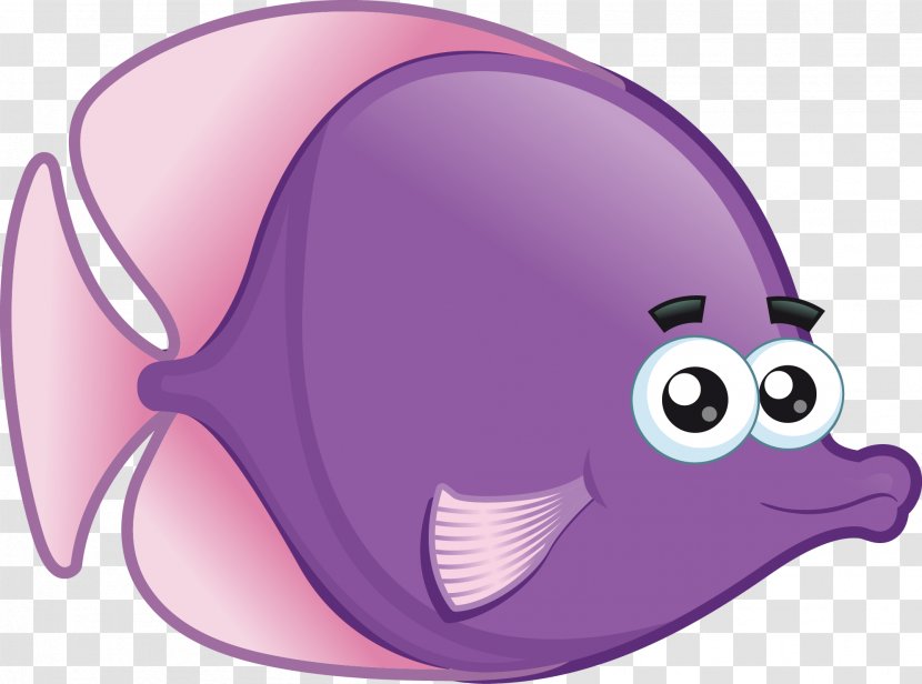 Euclidean Vector - Cartoon - Fish Transparent PNG