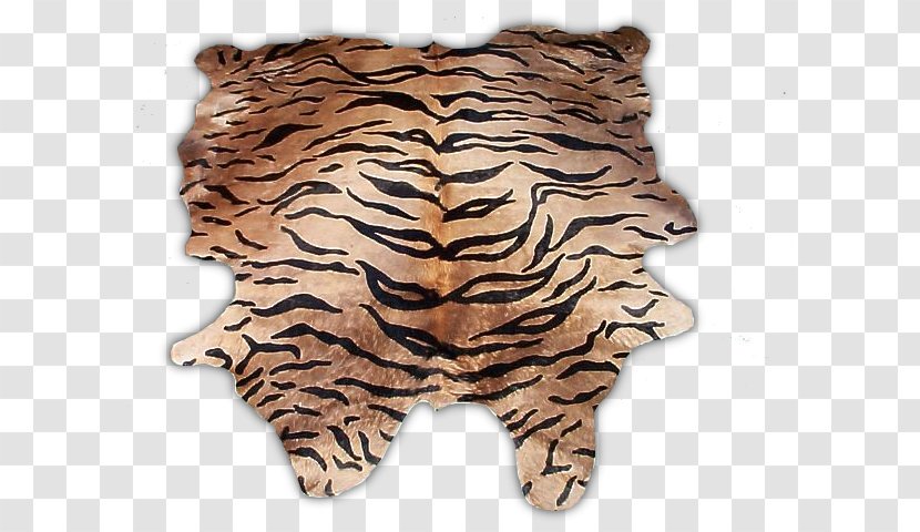 Tiger Fur Cowhide Tanning - Zebrafell Transparent PNG