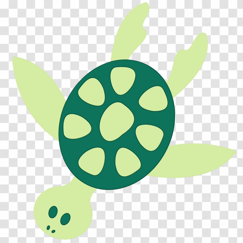 Green Sea Turtle Yellow Clip Art - Tortoise Transparent PNG