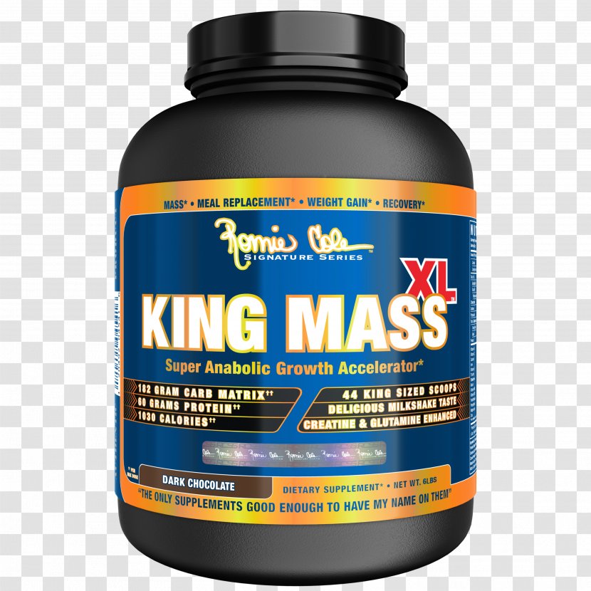 Ronnie Coleman Signature Series King Mass XL Bodybuilding Supplement Dietary Pro-Antium - Gainer Xs - Strawberry Shortcake5 Lbs GainerMr Olympia Transparent PNG