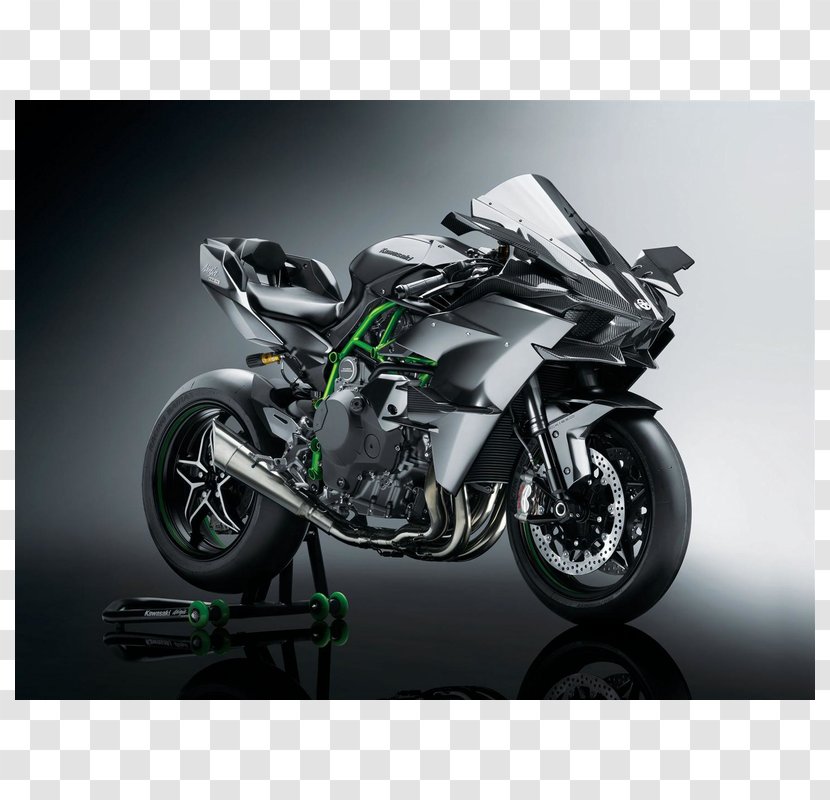 Kawasaki Ninja H2 Motorcycles Suspension - Supercharger - Motorcycle Transparent PNG
