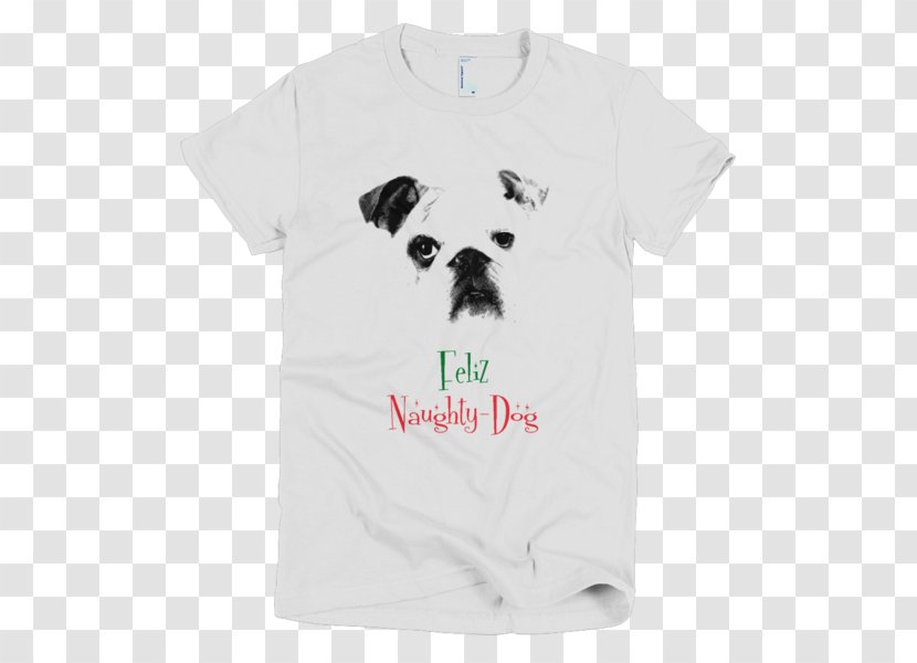 T-shirt French Bulldog Boston Terrier Pug - Neckline Transparent PNG