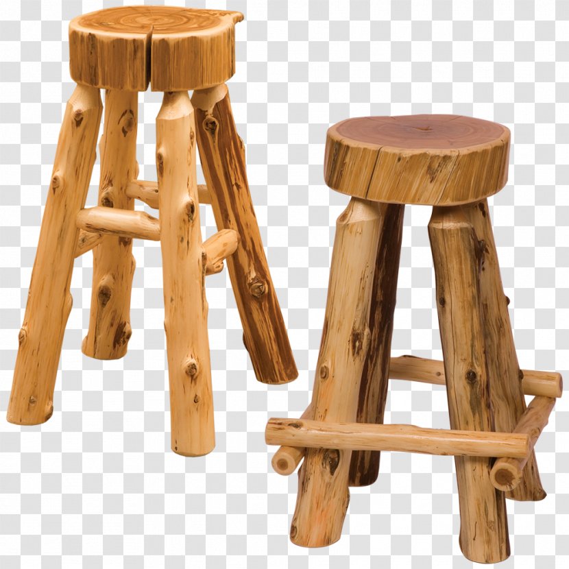 Bar Stool Table Chair Furniture - Cedar Wood Transparent PNG