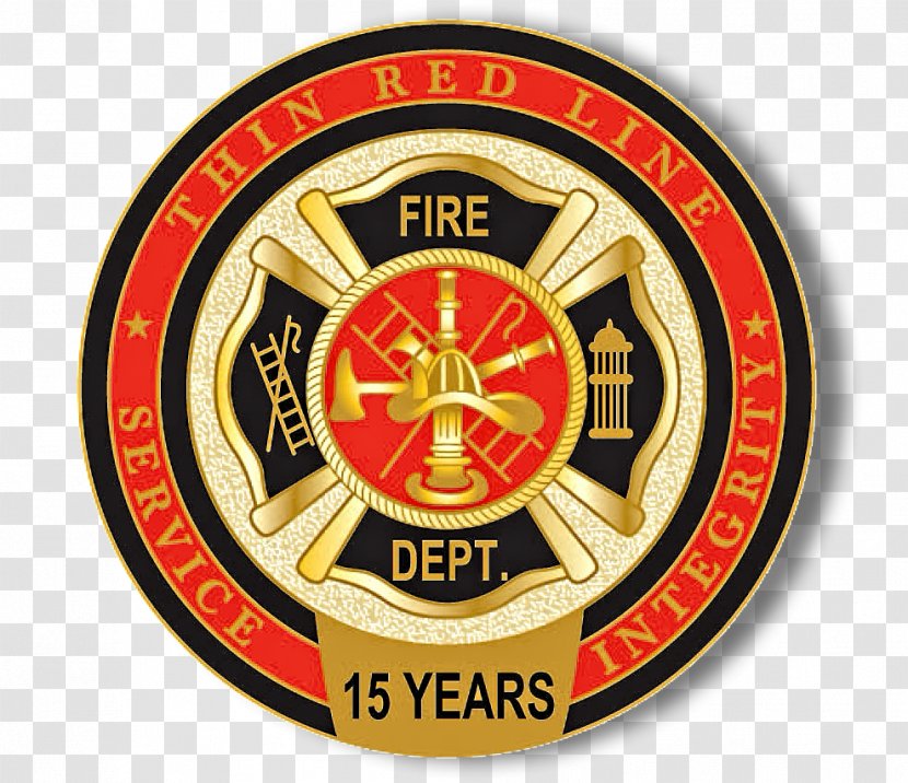 Fire Department Lapel Pin Badge Organization Logo - Cartoon Transparent PNG