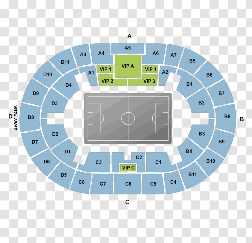 Smoothie King Center Christ Church St. Ives Sports Venue Circle - Structure - Football Stadium Transparent PNG