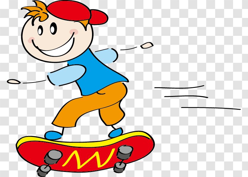 Child Clip Art - Artwork - Skating Boy Transparent PNG