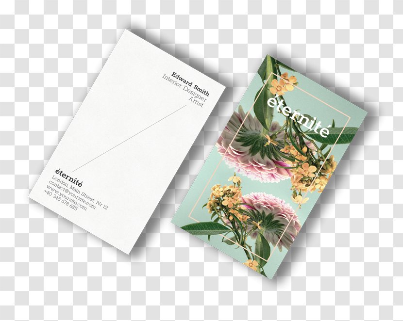Brighton Paper Business Cards Printing Card Design - Brochure Transparent PNG