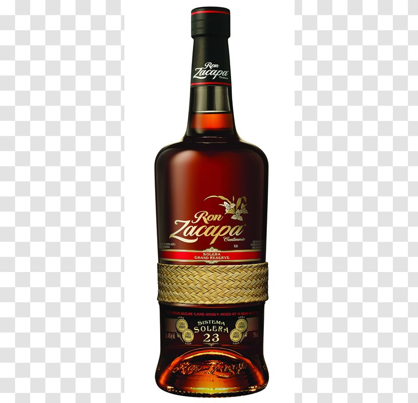 Ron Zacapa Centenario Rum Distilled Beverage Whiskey - Malibu - Wine Transparent PNG