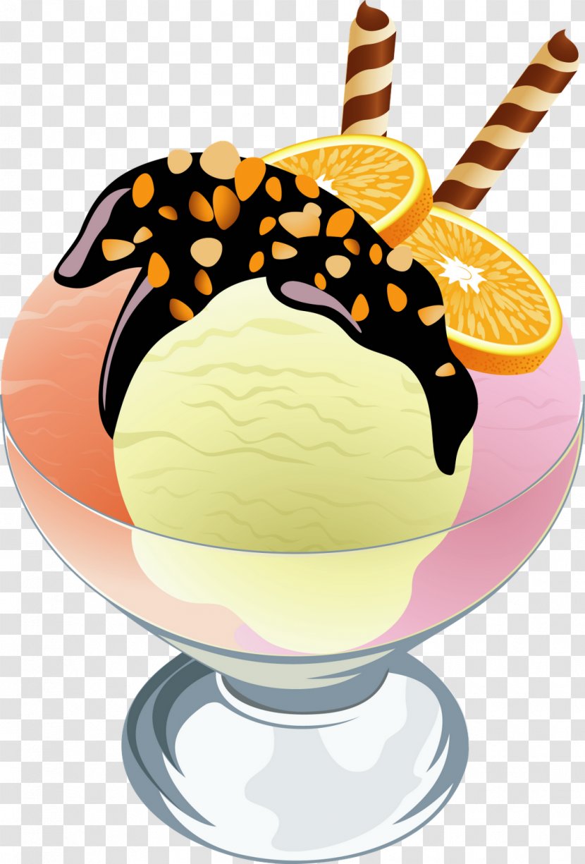 Ice Cream Cones Sundae Chocolate - Soft Serve - Treats Transparent PNG