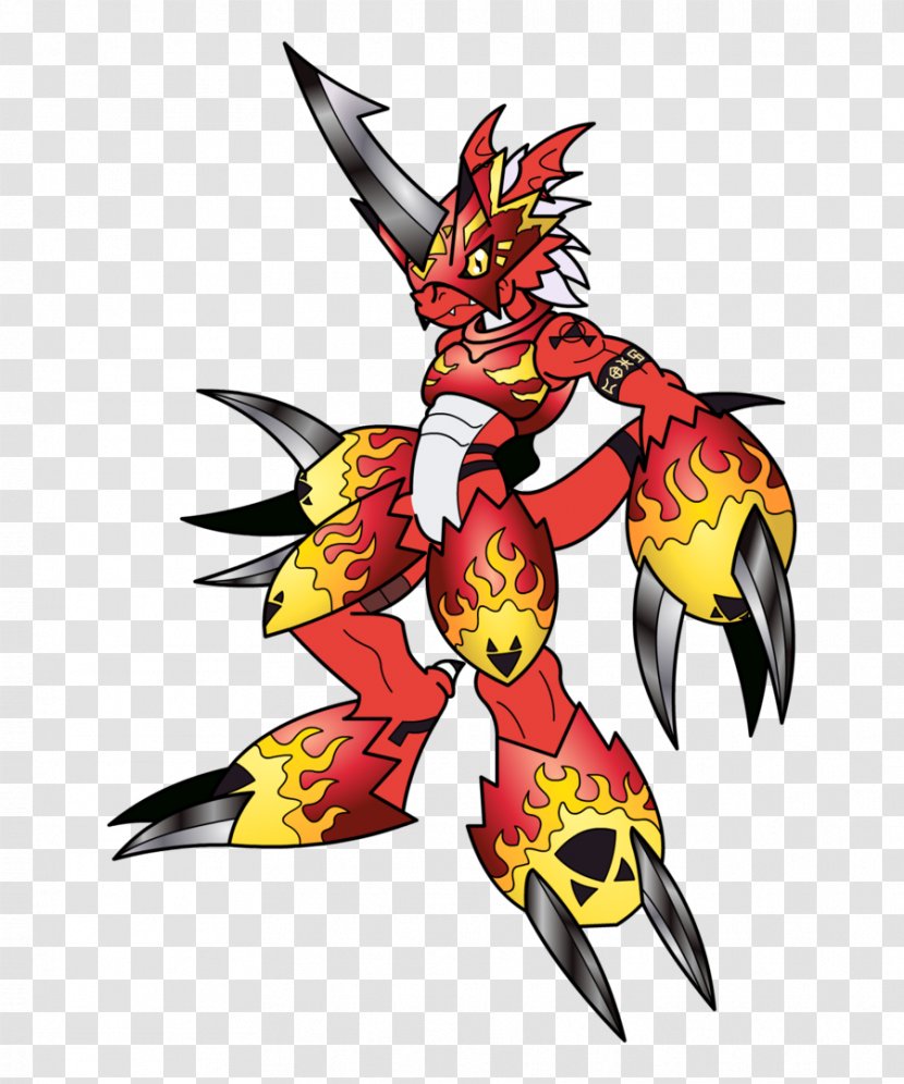 Guilmon Flamedramon Digimon Masters Veemon - Frame Transparent PNG