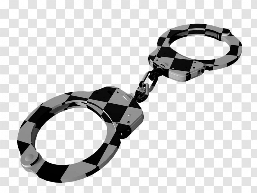Handcuffs Stock Photography Royalty-free - Royaltyfree - Gray Band Pattern Transparent PNG