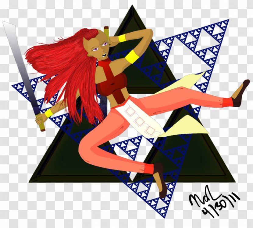 Sierpinski Triangle Clip Art - Zelda Tribal Transparent PNG