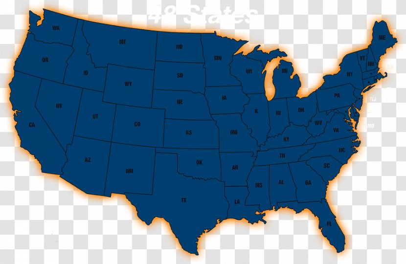 United States Map U.S. State Country Vector Graphics Transparent PNG