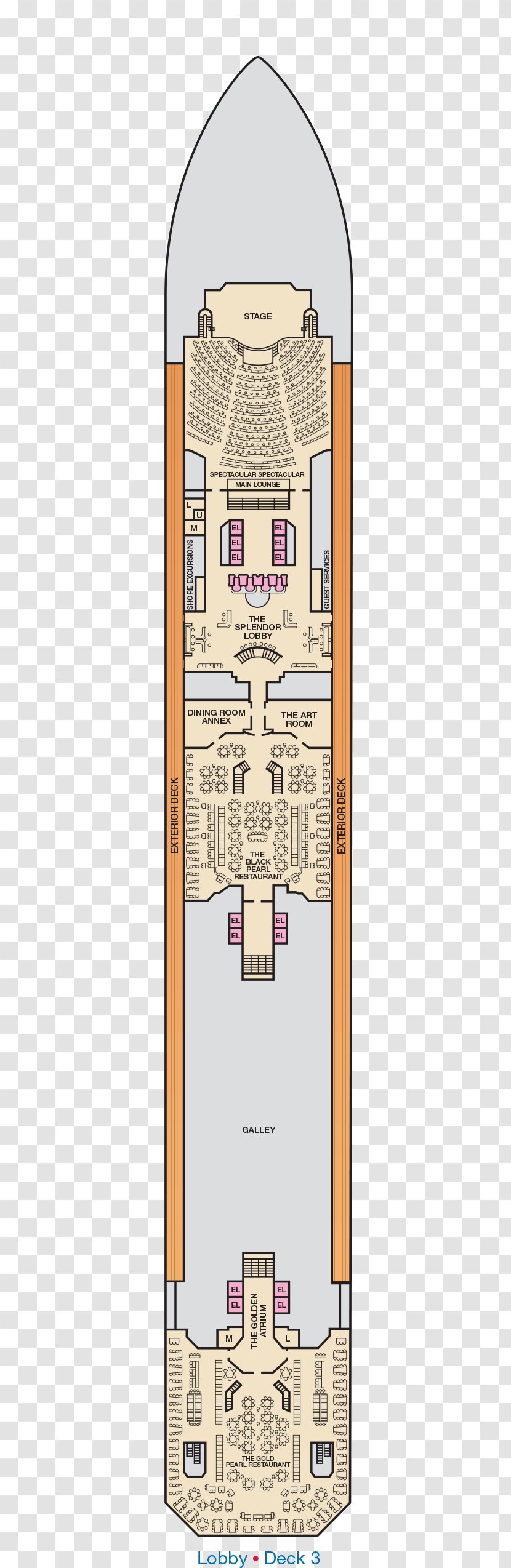 Carnival Conquest Cruise Line Conquest-class Ship Splendor - Freedom - Breeze Layout Transparent PNG