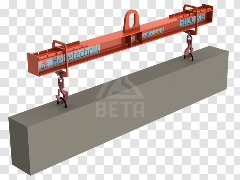 Machine Beam Precast Concrete Lifting Hook Crane Transparent PNG