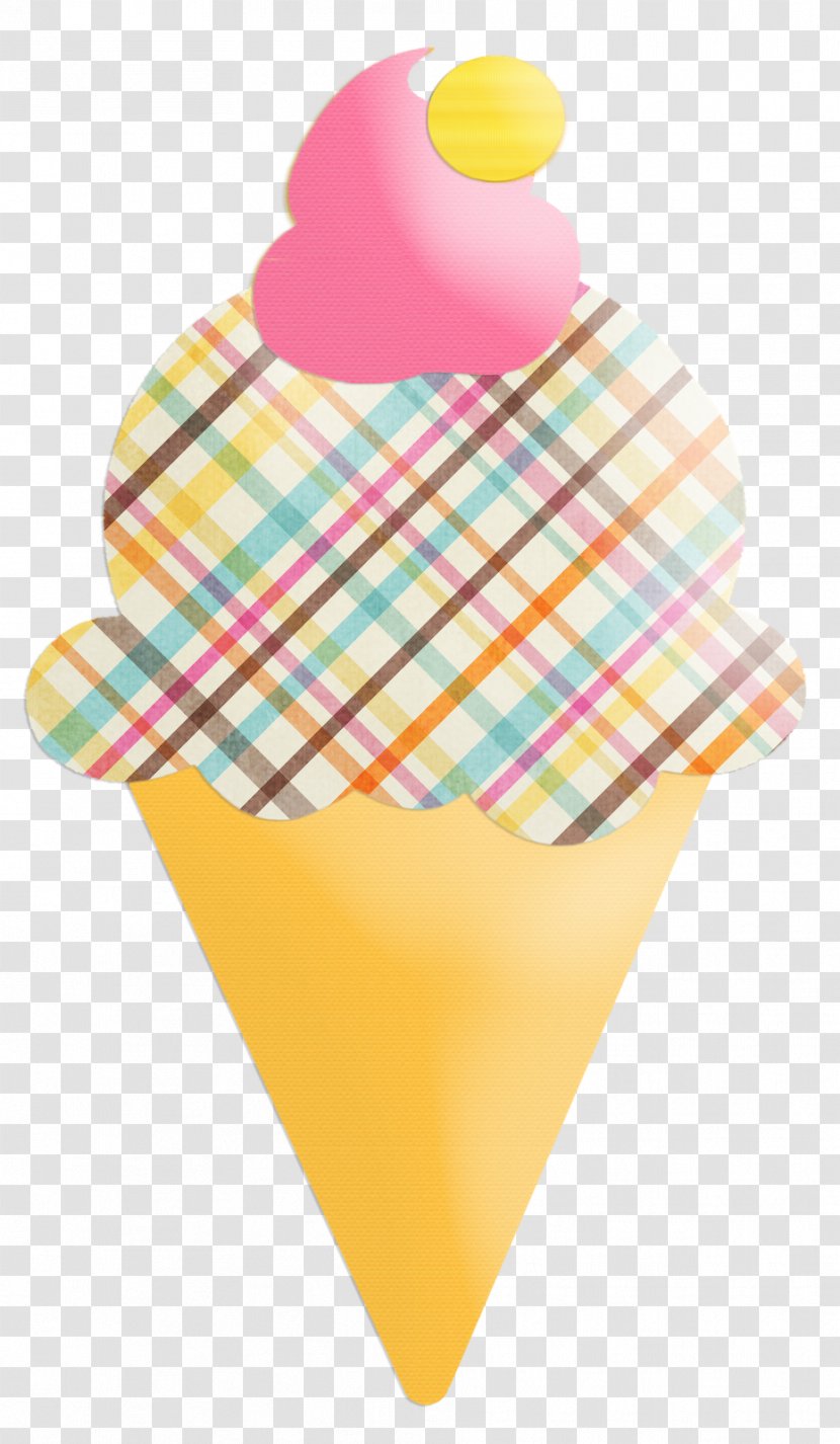 Ice Cream Cones Food Strawberry - Kavaii Transparent PNG