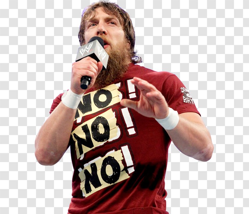 T-shirt Daniel Bryan Microphone Beard Sport Transparent PNG