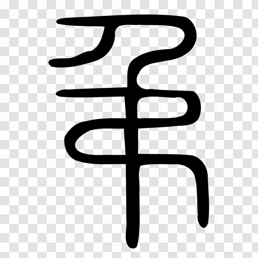 Seal Script Shuowen Jiezi Clerical Chinese Styles Characters - Symbol - China Transparent PNG