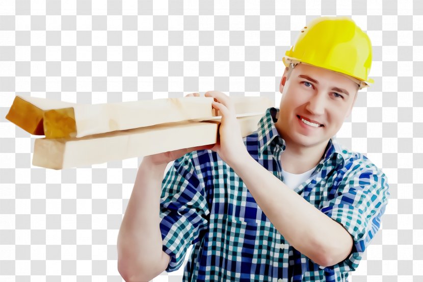 Construction Worker Handyman Headgear Hat Bricklayer - Paint Transparent PNG