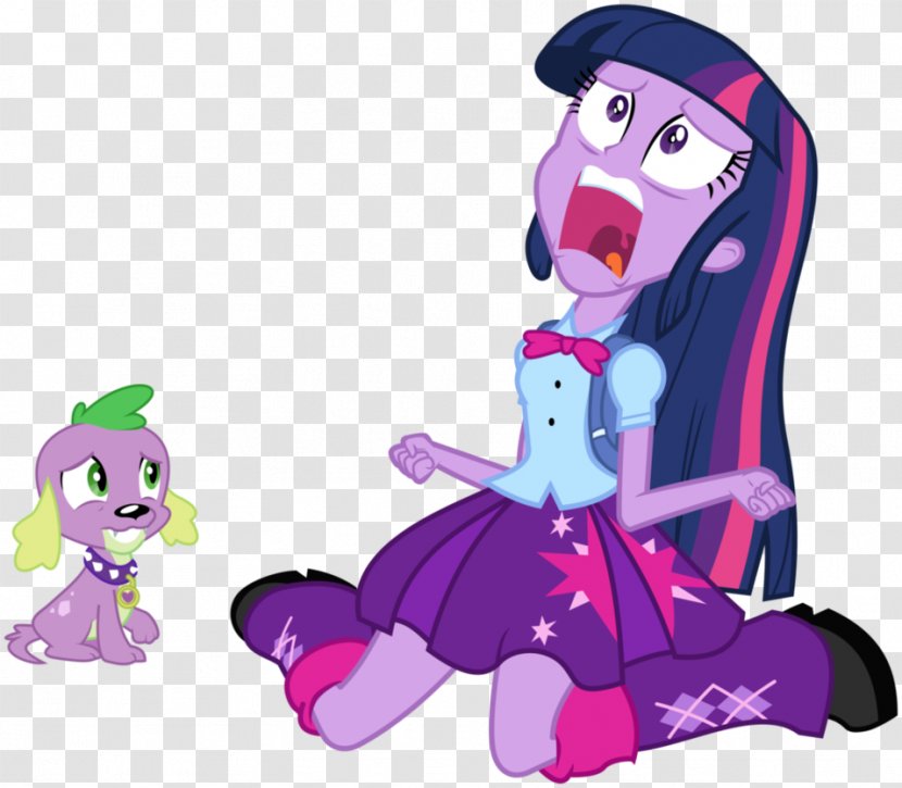 Twilight Sparkle Applejack Spike My Little Pony: Equestria Girls - Flower - Heart Transparent PNG