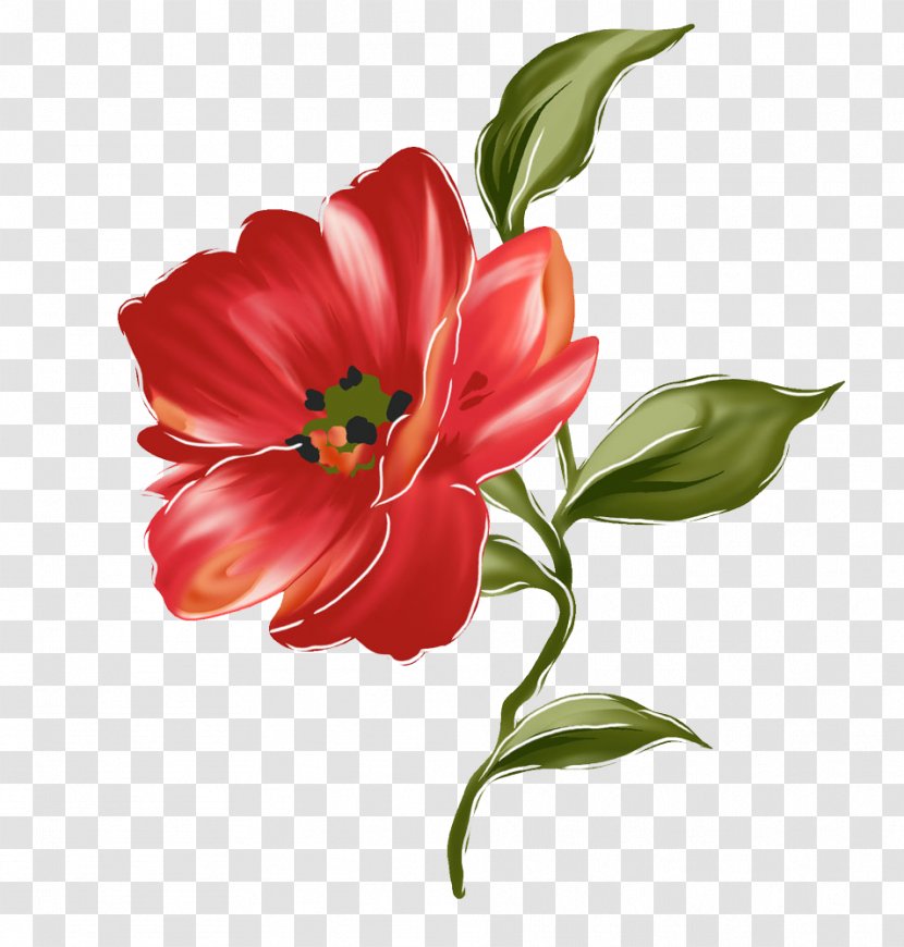 Flower Tulip Floral Design Painting - Petal Transparent PNG