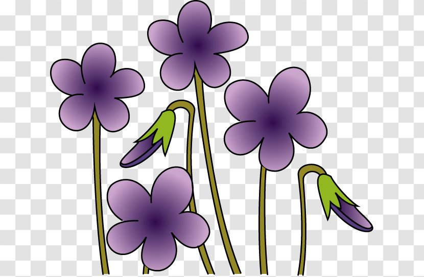 Viola Mandshurica Flower Royalty-free Clip Art Transparent PNG