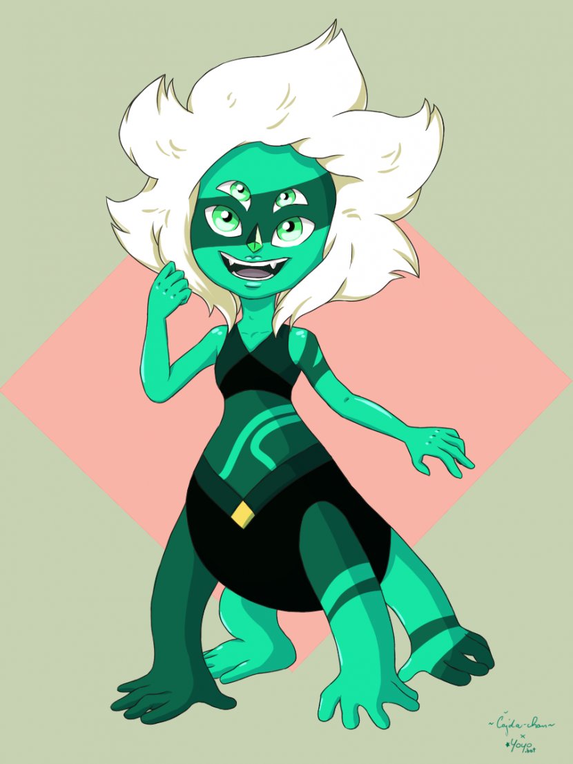 Fan Art DeviantArt Peridot - Ruby - Malachite Transparent PNG